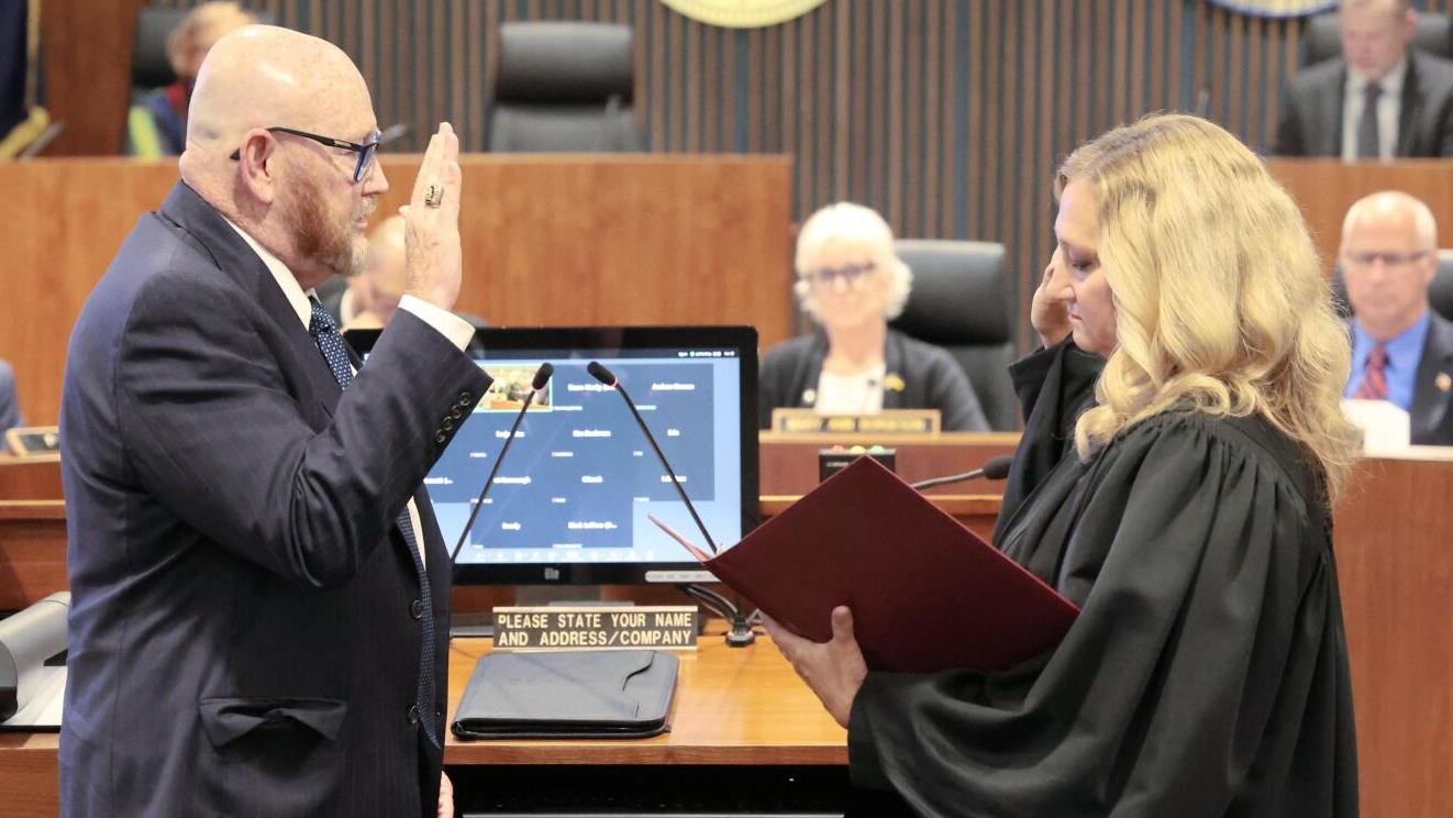 Tim Cavanaugh appointed Douglas County treasurer, filling the rest of Ewing's term